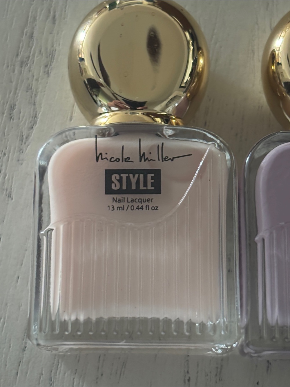Nicole Miller Nail Trio in Blush, Yellow, Lavender, Set of 3 - Picture 4 of 6
